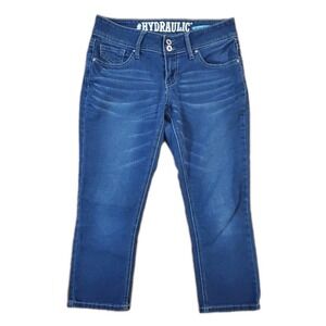 Hydraulic Jeans Women's 11/12 Blue Low-Rise Bailey Skinny Pants